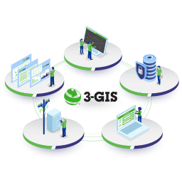 3-GIS | Web logo