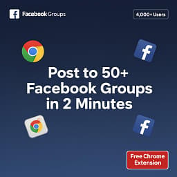 FB Group Bulk Poster & Scheduler logo