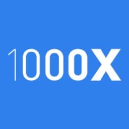 1000X logo