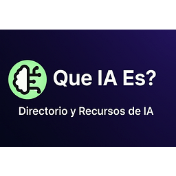 Que IA Es logo