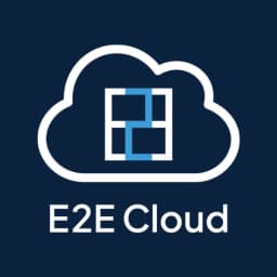 E2E Cloud logo