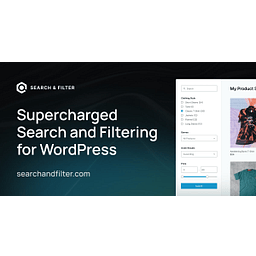 Search & Filter for WordPress logo